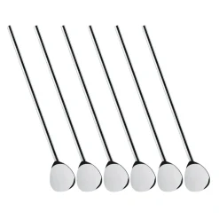 CILIO Cocktaillöffel mit Trinkhalm 6er Set