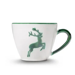 Gmundner Kaffeetasse Gourmet "Grüner Hirsch"