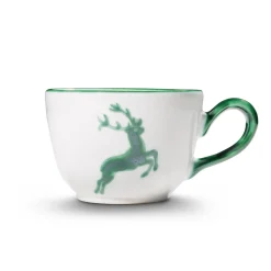 Gmundner Kaffeetasse "Grüner Hirsch"