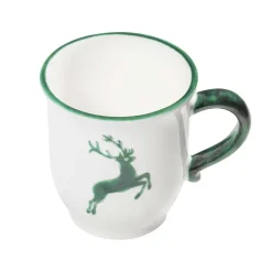 Gmundner Schokotasse "Grüner Hirsch" 2.Wahl