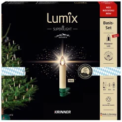 Kirnner Christbaumkerzen Lumix Superlight "Bavaria Mini" 12-er Basis-Set
