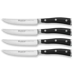 Wüsthof "Classic Ikon" Steakmessersatz mit 4 Messern